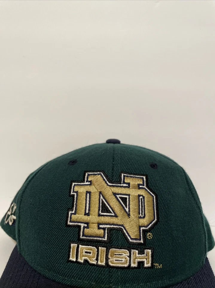 Vintage Notre Dame Fighting Irish Zephyr SnapBack Hat Wool Blend - Image 2 of 4