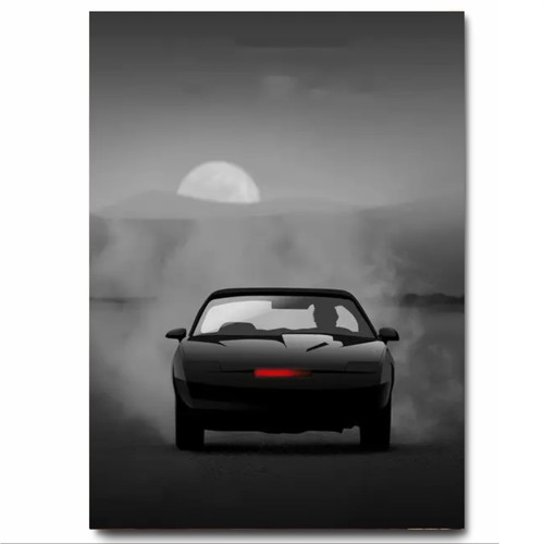 Knight Rider Artwork (1980s) -