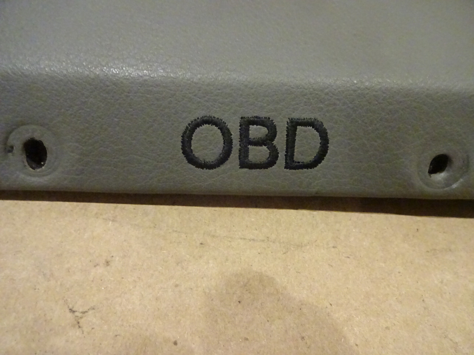 Maserati Quattroporte Lower Dash OBD Cover Panel -   P/N 981382700