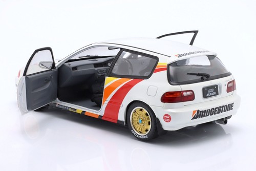 HONDA CIVIC (EG6) “Mugen Racing” 1992 White/decor - 1/18 - SOLIDO - Picture 9 of 9