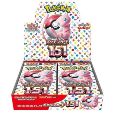 Pokemon Cards Scarlet & Violet Pokemon Card 151 Booster Box SV2A