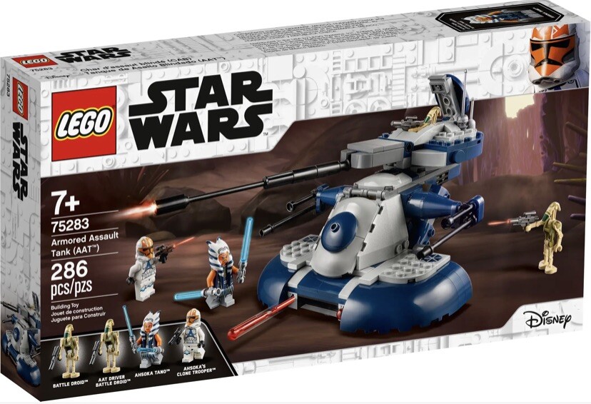 かっちゃん LEGO Star Wars 75283 The Clone Wars Armored Assault Tank AAT NEW