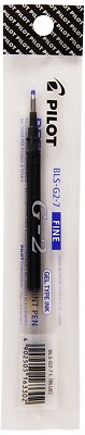PILOT Gelschreiber Ersatzmine BLS G2 07 Strichfarbe: blau