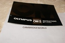 OLYMPUS OM-2 GLANCE NEW CAMERA INSTRUCTION MANUAL GUIDE BOOK ORIGINAL GENUINE