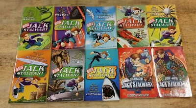 10 EXCITING JACK STALWART BOOKS by ELIZABETH SINGER HUNT *  P/B