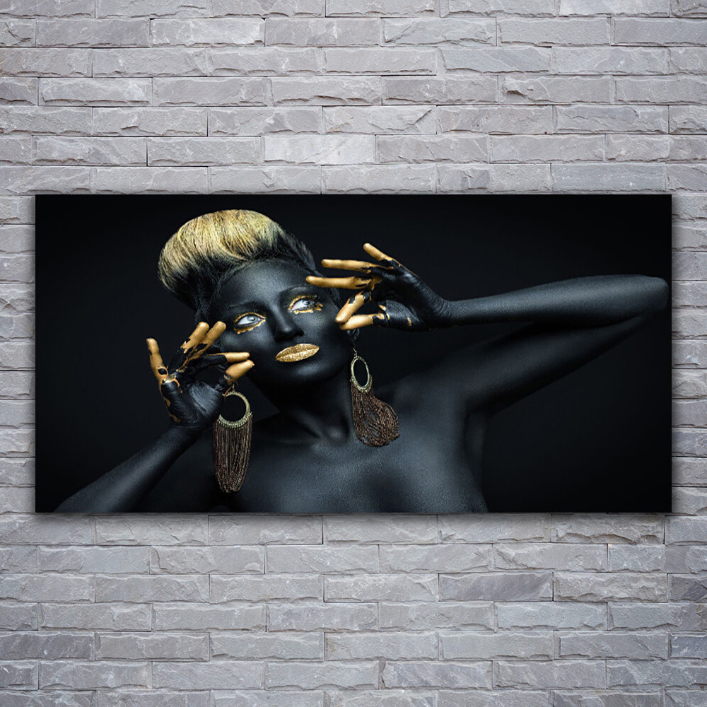 Image de femme sur toile 120x60 cm pour habiller un grand mur vide sans effort