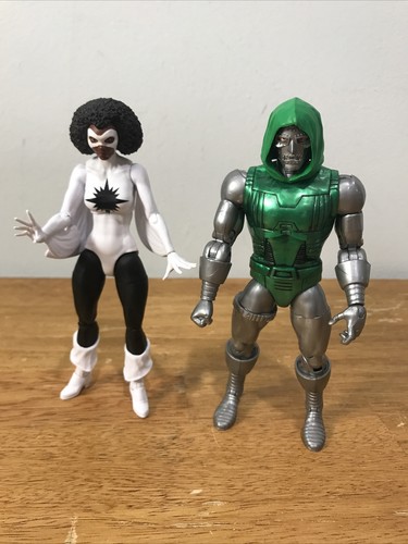 MARVEL LEGENDS CAPTAIN MARVEL-Monica Rambeau / DOCTOR DOOM-Secret Wars Hasbro