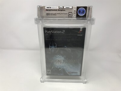 Mortal Kombat Deception Premium Sub-Zero - Sony Playstation 2 PS2 - New WATA 9.2