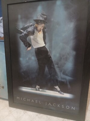 Michael Jackson Moon Walk 3D Hologram Lenticular Motion 29x21