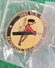 2002 US Open Bethpage Black, 2002 US Open Golf Commemorative Lapel Pin NEW!!