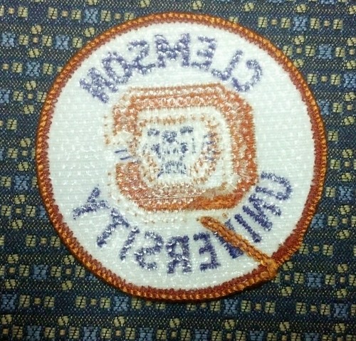 VINTAGE CLEMSON UNIVERSITY PATCH - Bild 2 von 2