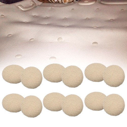 40x Car Interior Roof Headliner Ceiling Cloth Fixing Screw Rivets Retainer Cap - Picture 3 of 12