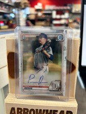 2020 Bowman Chrome Prospect Autographs Paul Richan Detroit Tigers #CPA-PR MLB
