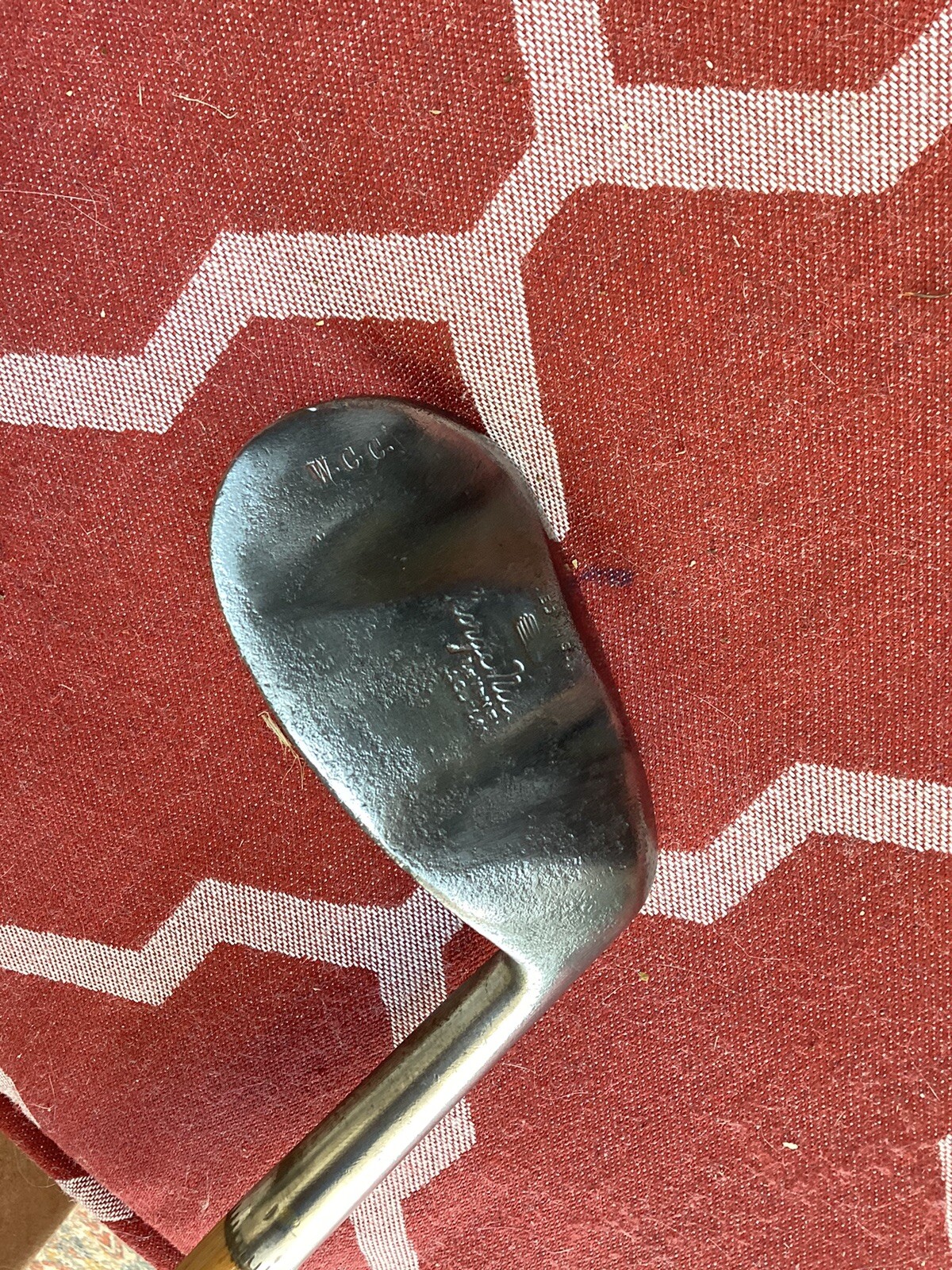 Antique Hickory Wood Shaft Geo Nicoll Oddly Weighted Niblick Golf Club
