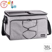 KüHltasche KüHlbox Camping Picknicktasche Isoliertasche Picknick 38L Isotasche