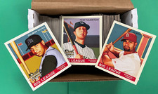 LOT OF (130) 2007 UPPER DECK GOUDEY BASEBALL RED BACK CARDS HOFER, RC STARS BASE