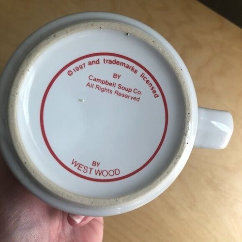 Vintage Campbell’s 14 oz Soup Mug 1997 Westwood Colorful Kids Doctor Nurse NEW - Picture 6 of 6