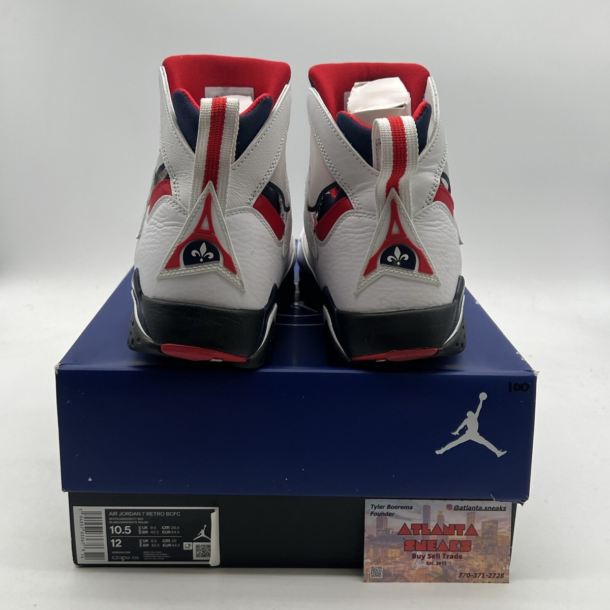 Size 10.5 - Paris Saint-Germain x Air Jordan 7 Retro Paname