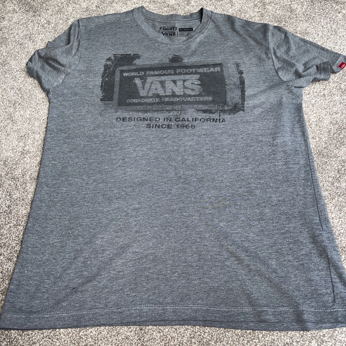 Vans T shirt Tee Size Small Skateboarding