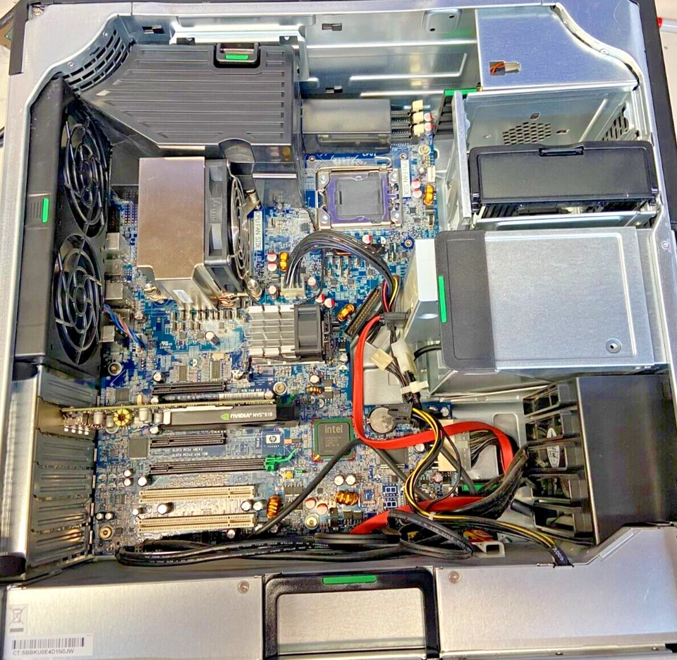 HP Z600 Workstation - Xeon E5645 - 8GB RAM - NO SSD - NVIDIA NVS 510 (OFFERS OK) - Image 4 of 4