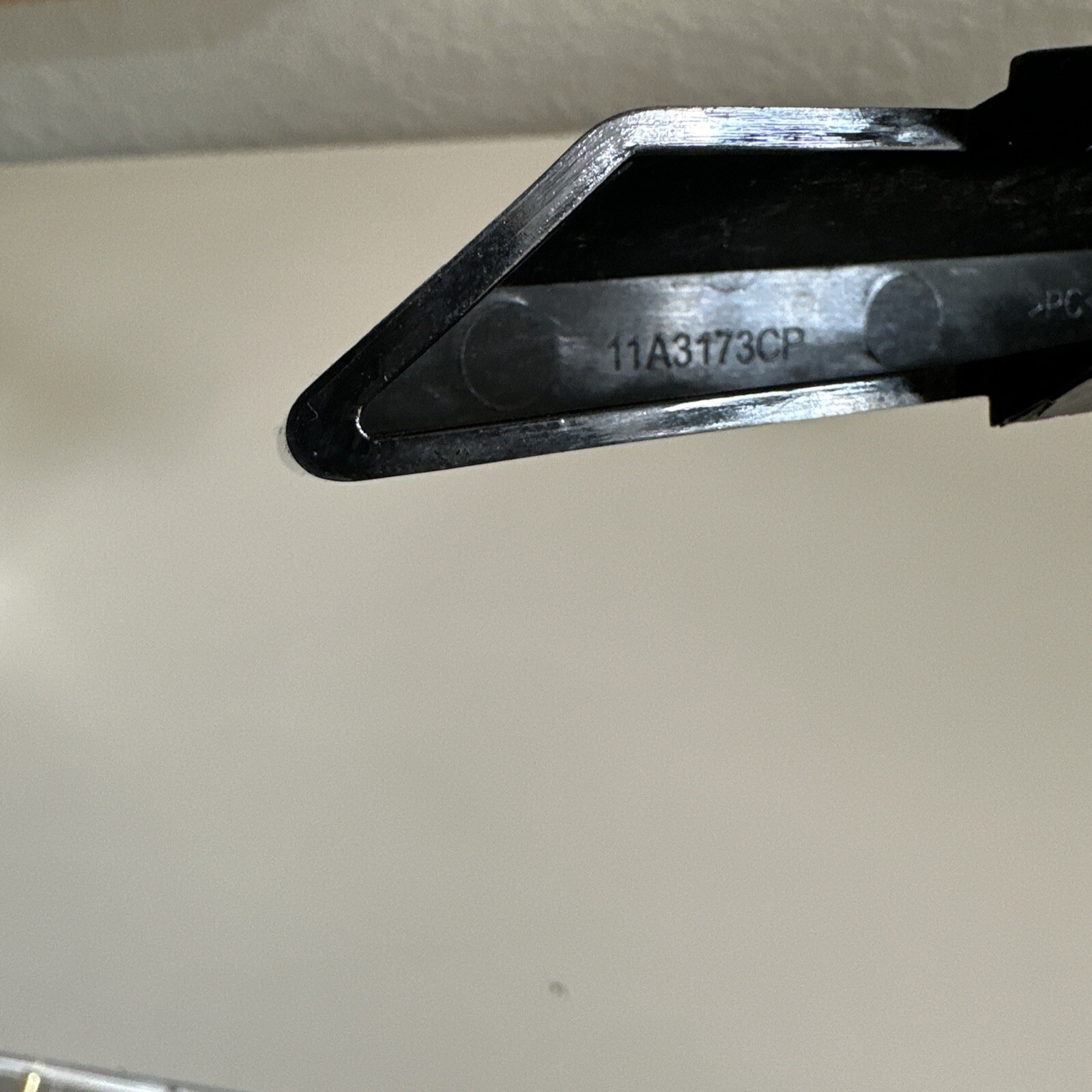 MCLAREN 650S REAR BUMPER TRIM COVER LH LEFT SIDE P/N: 11A3173CP OEM
