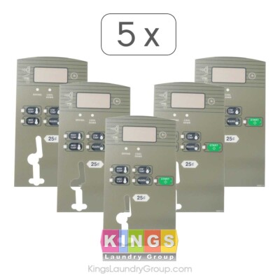 5 PK 70258101 HUEBSCH HTT30N BC DRYER COMPUTER OVERLAY GREY RIGHT