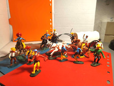 %% Western Hongkong 12 Figuren Cowboys Mexikaner Banditen & Kutsche REDUZIERT !