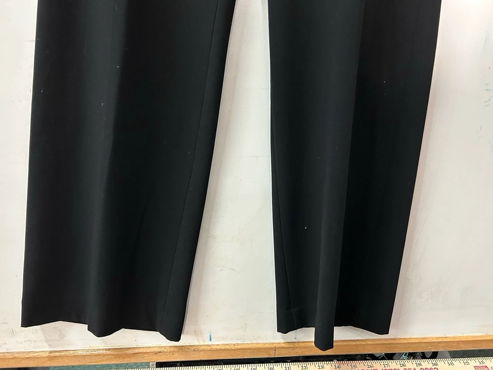 Grace Elements Women Pants 10 Black Casual Dress Solid Stretch Straight Leg - Image 3 of 4