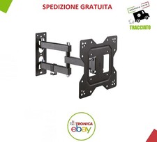 Supporto universale per flat-tv 23"-42" - kg 30 - 2 bracci - 3 snodi
