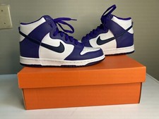 Nike Dunk High GS Navy Court Purple White DH9751-100 Size 7Y 8.5 Women s