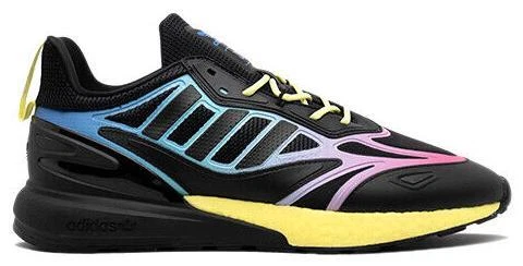 Adidas ZX 2K Boost Black Halo Silver for sale | eBay