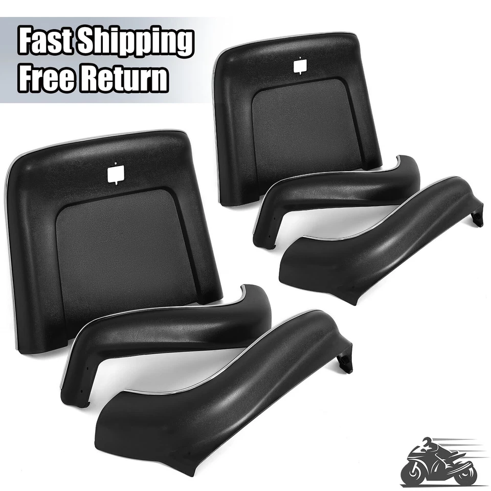 Bucket Seat Back Aprons Trim Panel For Chevy Oldsmobile Pontiac Buick 1969-1972 - Image 2 of 4