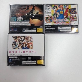 No.1404 Sega Saturn 3 cards SS version #3d3121