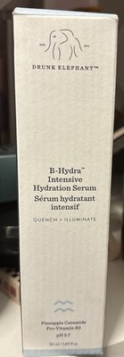 Drunk Elephant B-Hydra Intensive Hydration Serum 1.69 oz / 50ml Vitamin B5 NIB