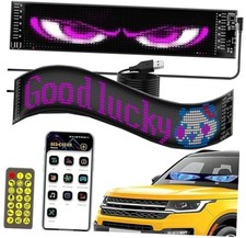 Devil Eyes Light for Cars, Colorful Eye Lamp Soft Screen for Car 2.8 6.8in