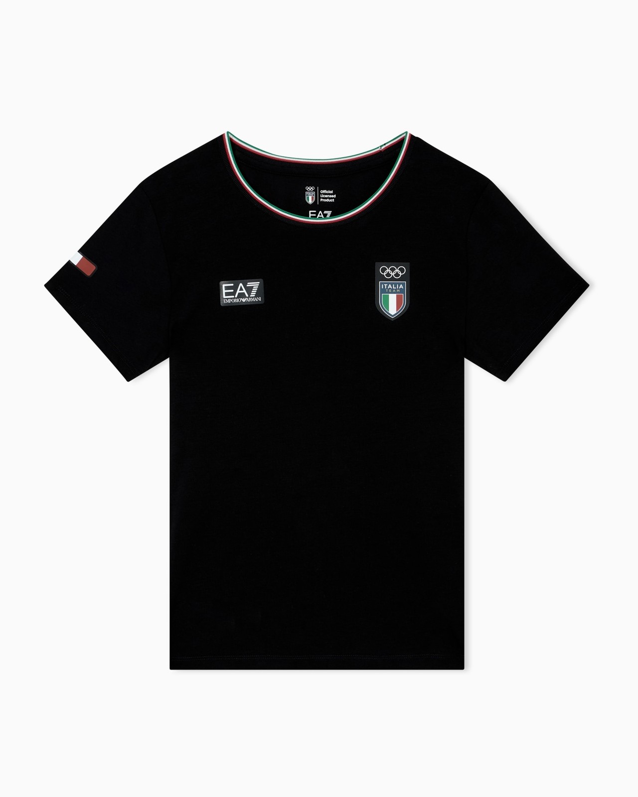 5766/37 EA7 EMPORIO ARMANI OLIMPIADI T-SHIRT MAGLIA SCI DONNA 7W000884 UC001