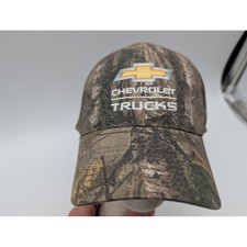 Chevrolet Trucks Realtree Camo Mesh Back Trucker Hat Adjustable Cap