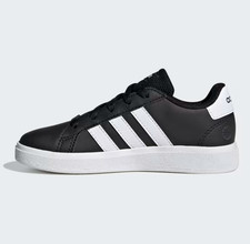 Adidas Kids Grand Court 2.0 K Sneaker Black/White 100 Authentic New GW6503