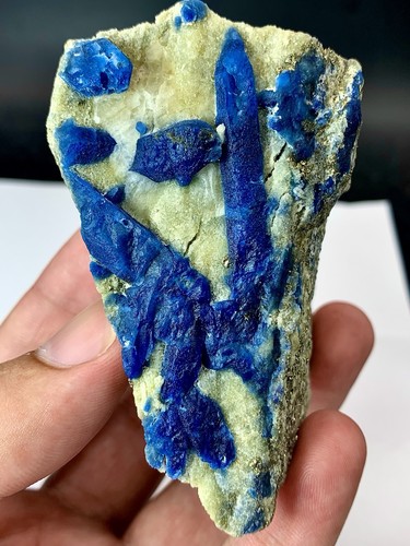 1240 CTS Beautiful Fluorescent Afghanite With Pyrite On Matrix Specimen , @AFG - Picture 6 of 6