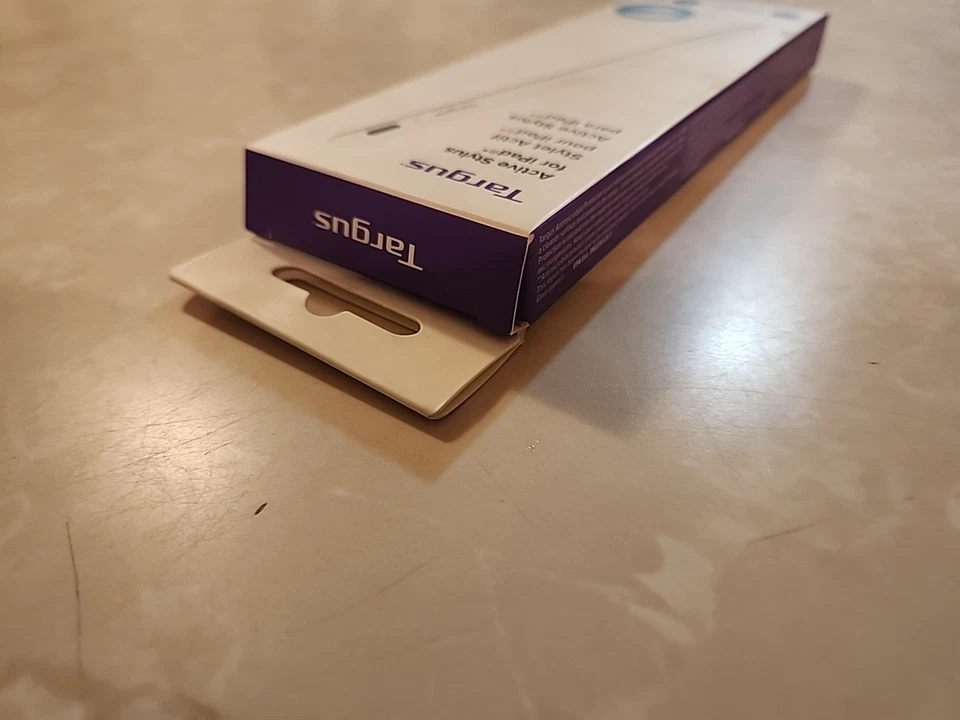 Targus White Active Stylus para iPads 2018 y posteriores AMM174AMGL caja abierta Foto 3 de 4