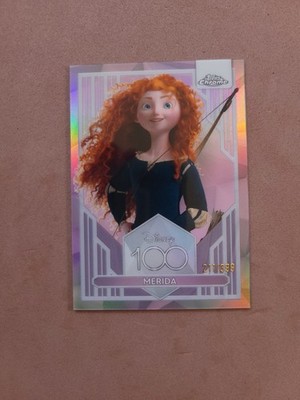 2023 Topps Chrome Disney Merida #37 Pink Refractor /399