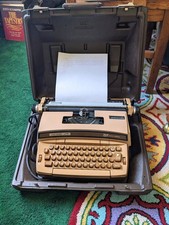 Vintage Smith Corona Coronet Super 12 Electric Typewriter w/Original Case Works thumbnail