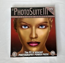 MGI Photosuite III Platinum PC Windows 95/98/NT 4.0 Sealed Software Case