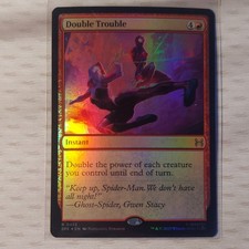 Wizards MTG Double Trouble Marvel's Spider-Man Rare Instant Foil ENG