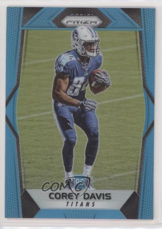 2017 Panini Prizm Rookies Light Blue Prizm 180/199 Corey Davis #229 00hn