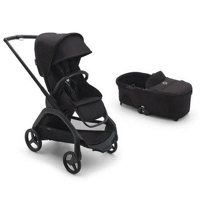 Bugaboo Dragonfly Seat Complete bassinet Stroller + Seat Midnight Black