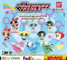 Powerpuff Girls Sign Accessory 2 SP Color Colo Comp Set of 7Capsule toy NEW JP