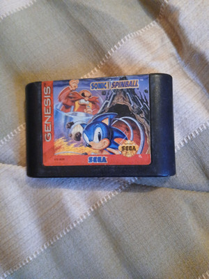 Sonic Spinball- Genesis Authentic 