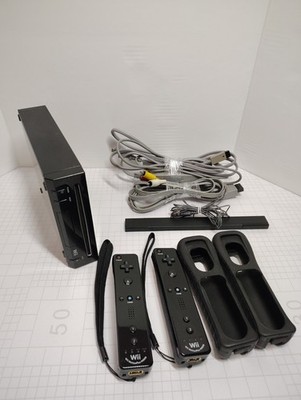 Nintendo Wii Video Game System. RVL-101. Black