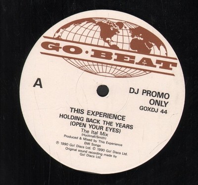 This Experience Holding Back the Years (Open Your Eyes) 12'' vinyl UK Go! Beat